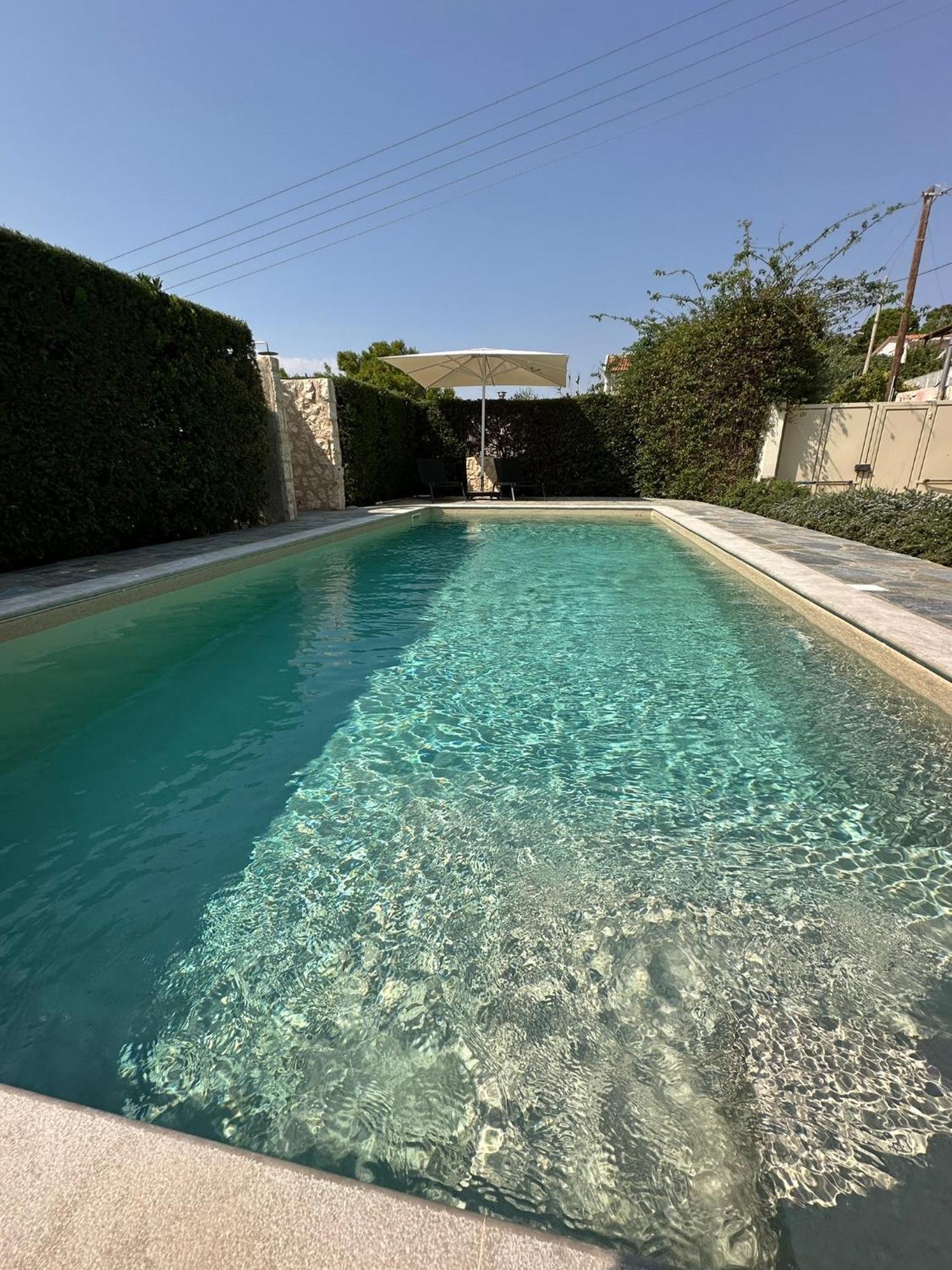 Villa Agia Marina 5M Walk To The Beach With Private Pool 외부 사진