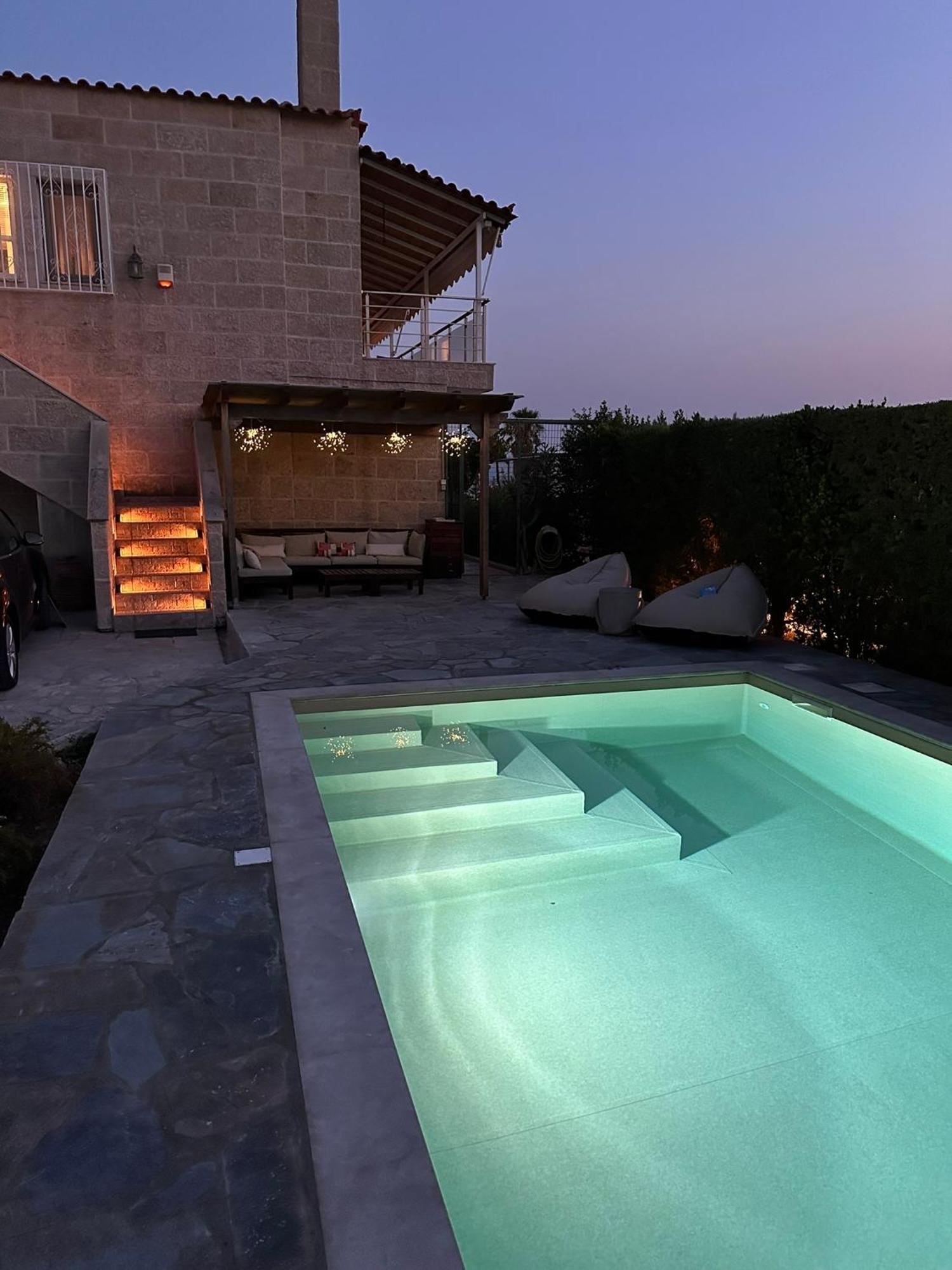 Villa Agia Marina 5M Walk To The Beach With Private Pool 외부 사진